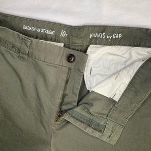 Green Khakis by Gap